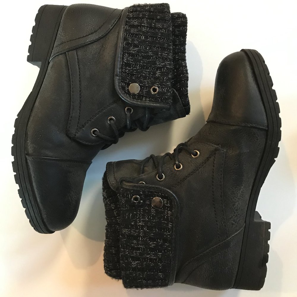 Black Ankle Boots Size 9